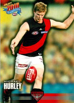 2010 Select AFL Champions #59 Michael Hurley Front